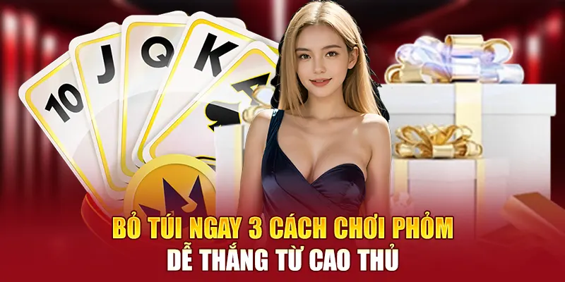 Bỏ túi ngay 3 cách chơi phỏm dễ thắng từ cao thủ